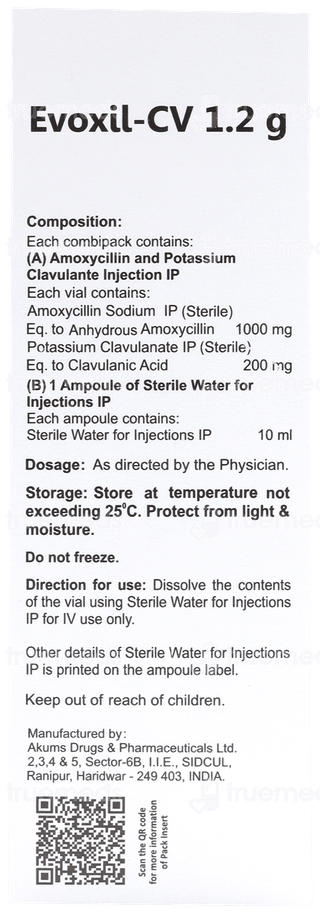 Evoxil Cv 1.2 GM Injection 1